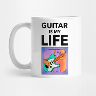 Guitar Is My Life Mug